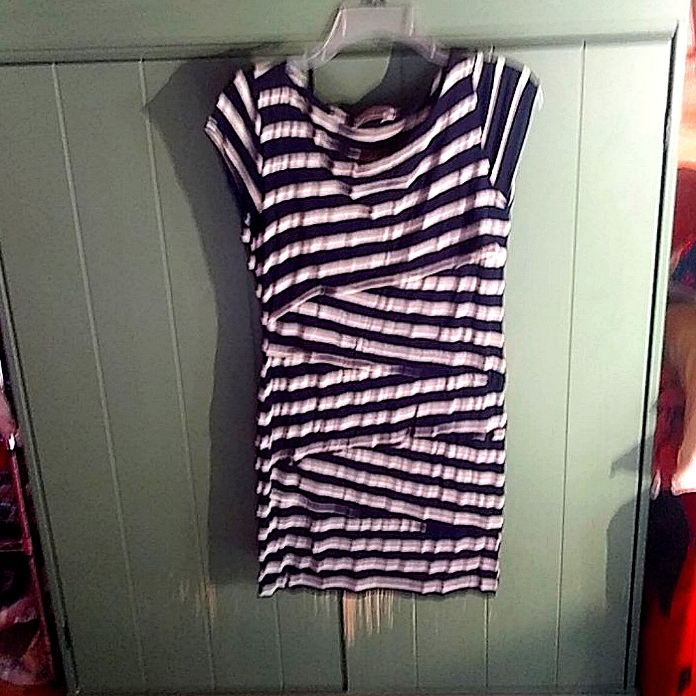 Striking cotton dress
